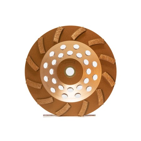 Americut Diamond Saw Blade, 7" 12 SEG TURBO CUP 5/8-11TH PREMIUM -CONCRETE ATC712B7T